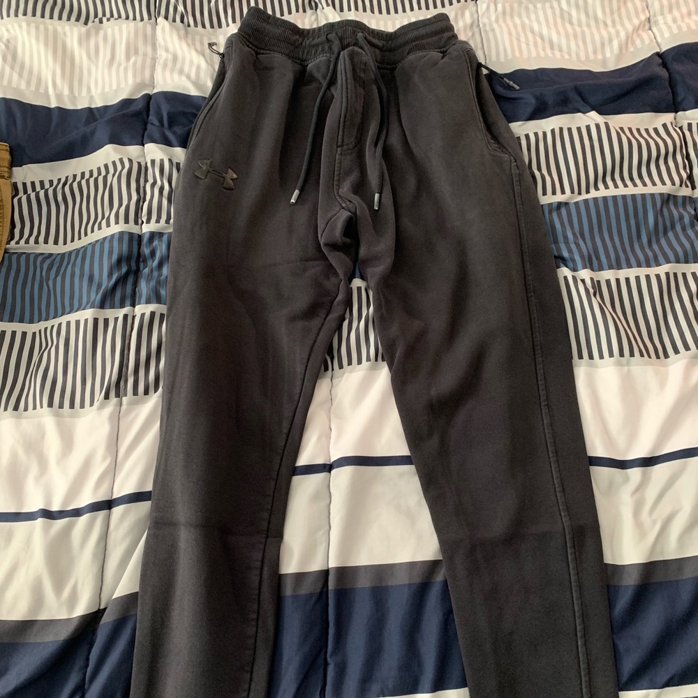 Under armor sweat pants.